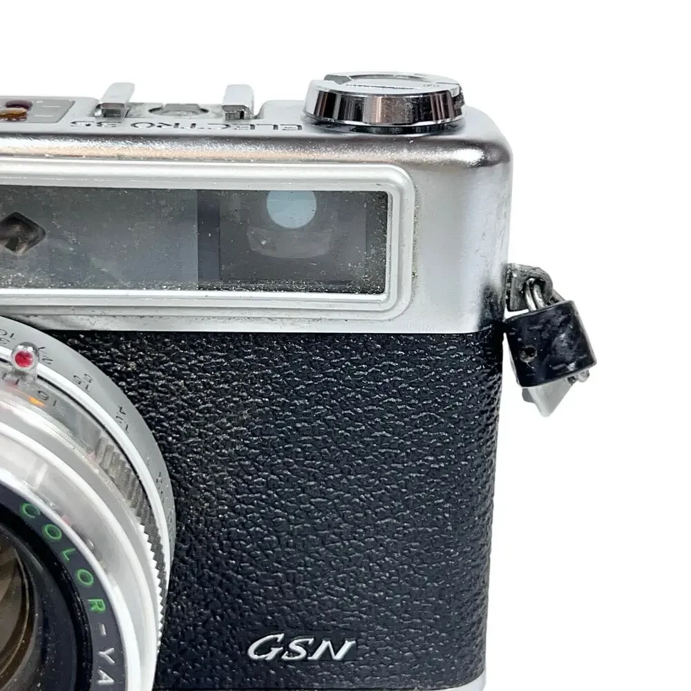YASHICA Electro 35 GSN Rangefinder 35mm Film Camera w/45mm f/1.7 Lens Cases